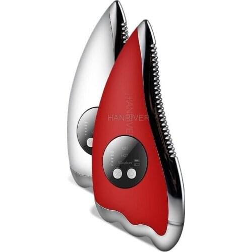 Electric scrapping instrument, warm induction instrument, household face vibration, face slimming instrument, neck massager, ind