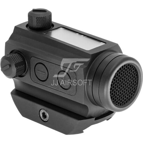 JJ Airsoft Solar Power Red Dot Sight with Low Mount and Killflash / Kill Flash HS403C IPSC