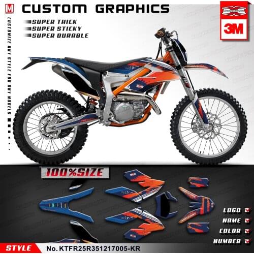 KUNGFU GRAPHICS Off-Road Stickers Custom Dirt Bike Décor for Freeride 250 350 2012 2013 2014 2015 2016 2017