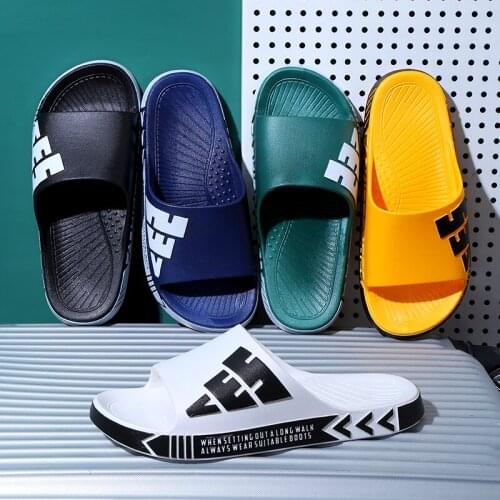 Summer Mens Slippers Creative Mens Outdoor Garden Shoes PVC Slippers Beach Slippers Indoor Bathroom Shoes Home Slippers