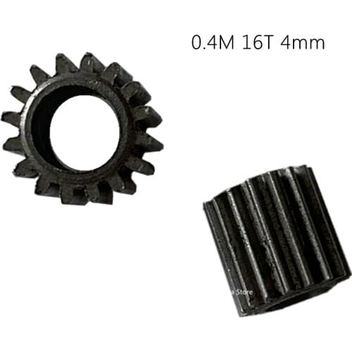 0.4M 16T 4mm Motor spindle metal gear