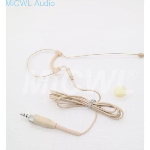 Single Hook Ear Condenser Microphone Omni-directional Head Worn Earphones For Shure AKG Samson Sennheiser Audio Technica Mipro