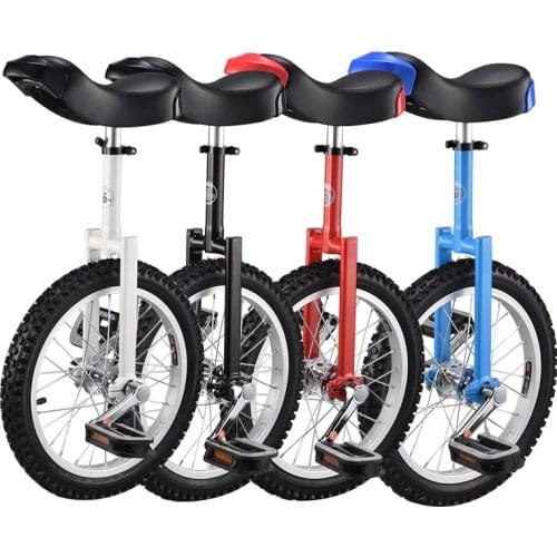 Unicycle 16/18/20/24 Inch for Kids & Adults Stunt Monocycle Single Wheel Acrobatic Bicycle Balance Bike for Children