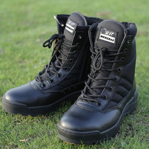 Hiking Hunting Shoes Mens Tactical Military Boots Men Sneakers Outdoor SWAT Combat Desert Boots Unisex Working Shoes Army Boots