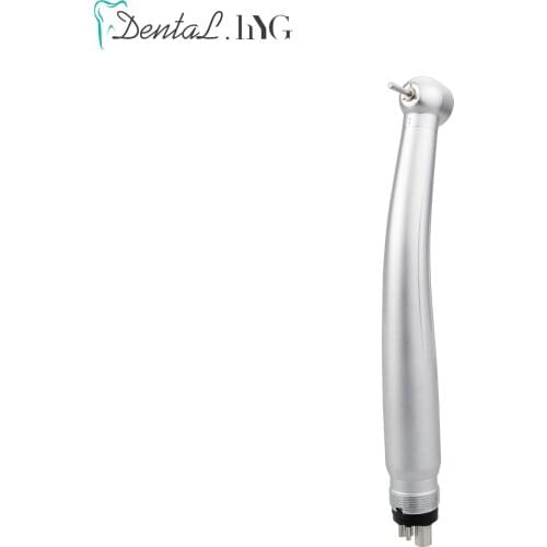 Dental High Speed Handpiece Push Button Standard Head 2/4Holes Air Turbine Single Water Spring Without LED Light Lamp