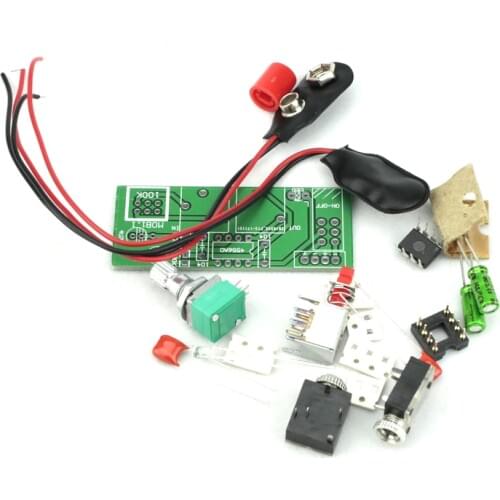 SUQIYA-Free shipping JRC4556 Battery Edition RA1 Dual Channel MINI Headphone Amplifier DIY Kit