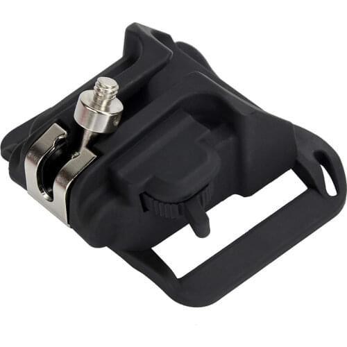 Camera Waist Holster Hanger Quick Shoulder Strap 1/4" Screw Mount Waist Spider Holster Shoot Belt Buckle Button for SLR Cameras