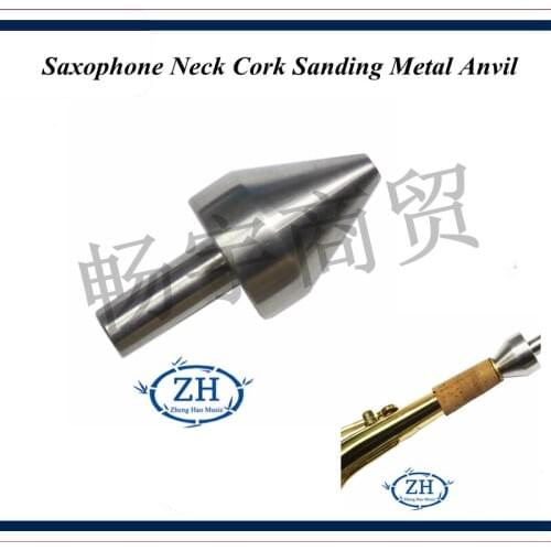 Wind instrument Saxophone Neck Cork Sanding Metal Anvil repair tools