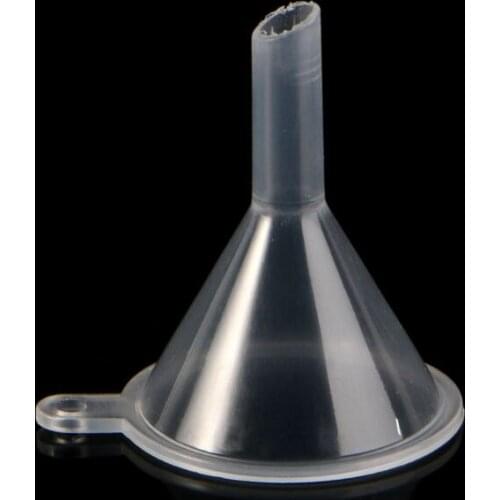 YYDS 10Pcs Plastic Small Funnels For Perfume Liquid Essential Oil Filling Empty Bottle Packing Tool