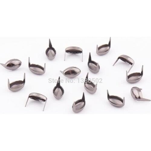 100pcs /lot 5*6mm metal Stud Garment Rivets DIY decorative rivet for Shoes Bag Clothes