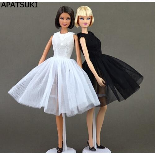 2pcs Ballet Dress Lace Skirt Dress Clothes For Barbie Doll 1/6 Doll Accessories Cute Dancing Costume Girls Love Christmas Gift