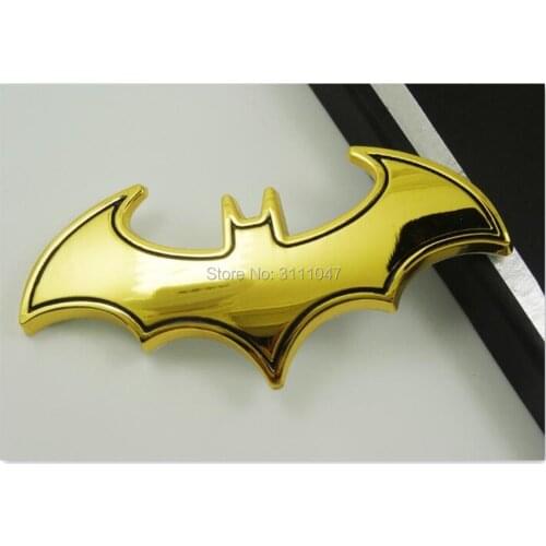 3D Car Stickers Cool Metal Bat Auto Logo Sticker FOR opel insignia bmw e87 ford focus 2 vw t4 audi a4 b8 megane 2 vw polo