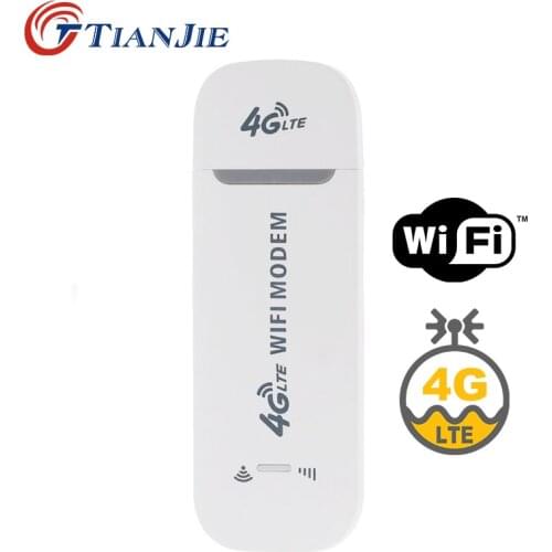 4G USB Wifi Router Unlocked Pocket Network Hotspot FDD LTE EVDO Wi-Fi Routers Wireless Modem with SIM Card Slot