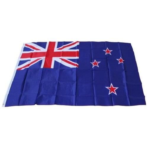 90 x150cm Large New Zealand Flag Polyester National Banner Happy Gifts High Quality Polyester Fabrics