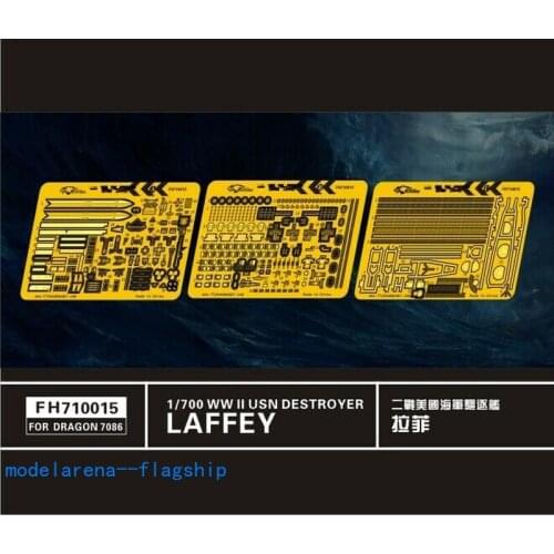 Flyhawk PE 1/700 WWII USN DESTROYER LAFFEY (FOR DRAGON 7086) FH710015
