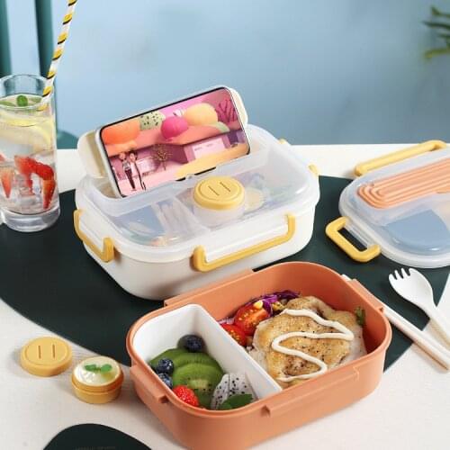 TUUTH BPA Free Lunch Box Microwave Food Container for Kids Student School Bento Box Salad Breakfast Boxes