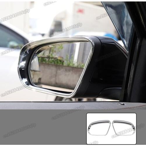 Lsrtw2017 Stainless Steel Car Window Middle Pillar Strip Trims for Hyundai Encino Kona 2018 2019 2020