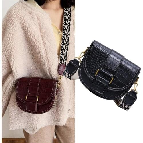 Fashion Women Shoulder Bags Luxury Pu leather Small Crossbody Bags Saddle Messenger Bags For Women 2021 Designer Girls Handbags