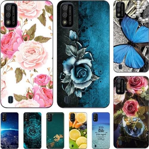 Fashion Flower Case For Itel A37 itel A26 Cover Soft Silicone Cat Printing Capa Back Coque