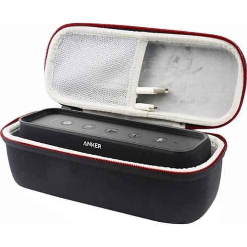 2019 Newest Hot EVA Hard Box Cover Case for Anker SoundCore Pro+ 25W Bluetooth Speaker - Travel Protective Carrying Storage Bags