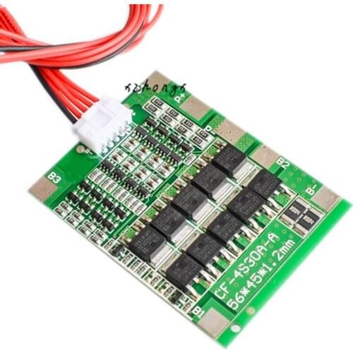 4S 30A 14.8V Li-ion Lithium 18650 Battery BMS Packs PCB Protection Board Balance Modules Boards New Wholesale