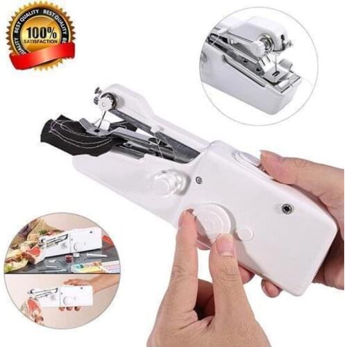 Mini-Nähmaschine Handnähmaschine Handy electric tailor machine Portable Sewing Needlework Set for DIY Household Clothes Stitchin