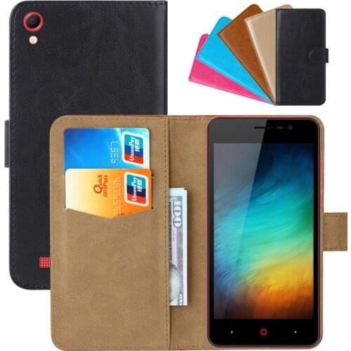 Luxury Wallet Case For DEXP BL150 PU Leather Retro Flip Cover Magnetic Fashion Cases Strap