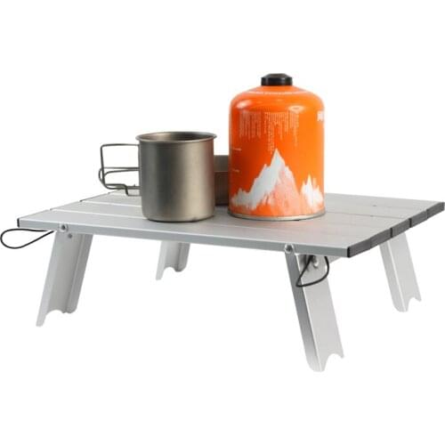 2021 NEW Mini Folding Table Outdoor Barbecue Camping Tent Household Bed Collapsible Computer Desk Aluminum Alloy Durable