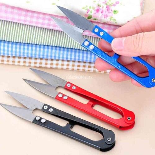1200pcs U Shaped Clippers Sewing Tools Trimming Scissors Embroidery Snips Beading Thrum Thread Cutter Nippers Mini Scissors