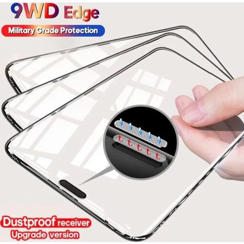 New Alloy Dust Net Glass For iphone 12 11 Pro X XS MAX XR Tempered Glass on iPhone 12 Pro 11 12 mini Screen Protector Film