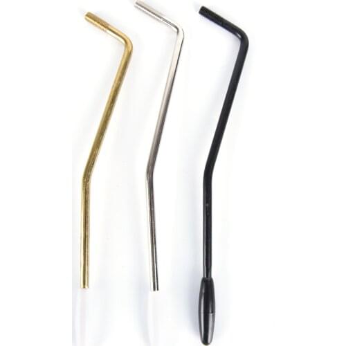 Gold Silver Black Tremolo Arm Whammy Bar Arm For Electric Guitar For Guitar Parts Accessories Iron + Plastic