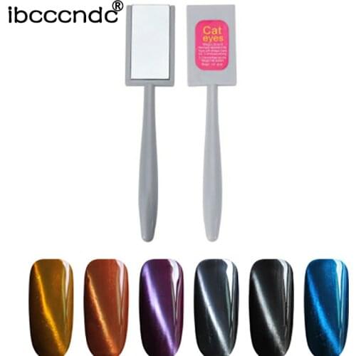 1 piece Professional Nail Art Magnetic Stick for 3D Cat Eyes Effect Strong Magnet Polish UV Board Painting Gel Manicure Tools