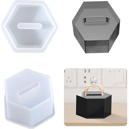 1PCS Handmade Rings Holder Silicone Mold Rings Holder Resin Casting Mold Epoxy Resin Ring Dish Holders Resin Soap Tray Molds