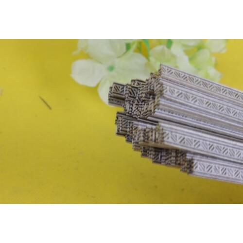 10 Strip Guitar Luthier Purfling Binding Marquetry Inlay 640x5.5x1mm Guitar Parts#61