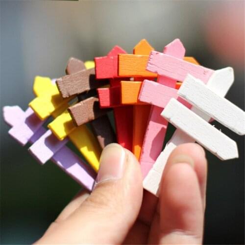 500pcs Gardening Home Small Garden Small Garden Fence Plant Flower Fleshy Moss Micro Landscape Craft Ornaments