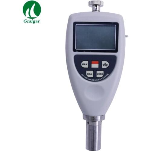 AS-120B Portable Shore Hardness Tester for Hard Rubber Testing with LCD Display Durometer