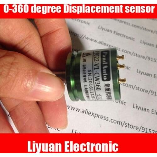 Non-contact Hall angle sensor / 0-360 degree Displacement sensor / 0-5V output angle sensor free shipping