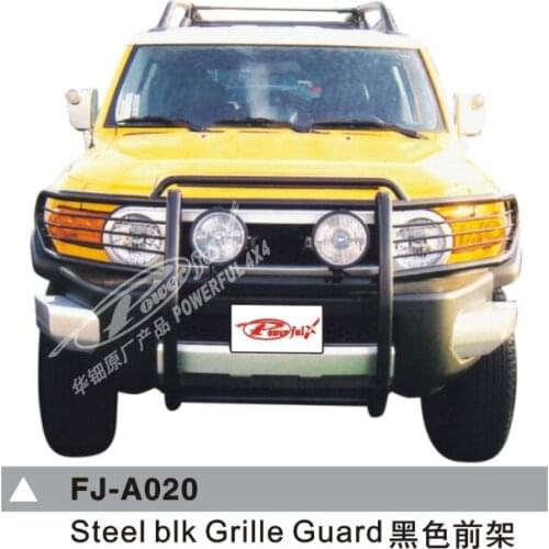 Suit For Fj Toyota Cooluze Black Front Bumper