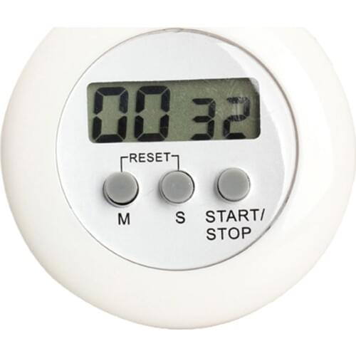 LCD Digital Kitchen Calculagraph Countdown Magnetic Timer Back Stand Cooking Time Count UP Alarm Clock