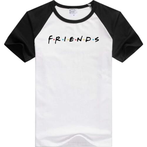 For Friends short sleeve casual Men Women T-shirt Comfortable Tshirt Cool Print Tops Fashion Tees GA549