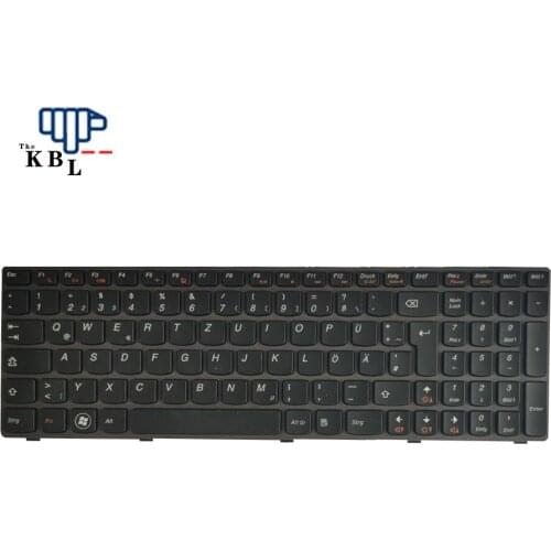 New For Lenovo Germany Language G580 Z580 G580A V580A Z580A G585 G585A G585AR G590 Laptop Keyboard 25202489