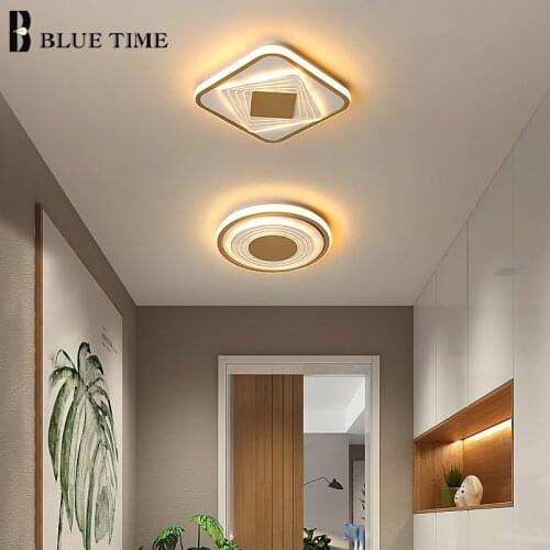 Round&Square Modern Led Ceiling Light Corridor Lamp For Living room Bedroom Kitchen Decor Indoor Ceiling Lamp Lighting Lustre