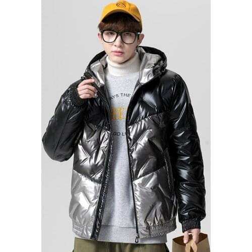 Mens Winter New Fashion Exquisite Down Jacket Male Warm 90% White Duck Down Coat Clothes