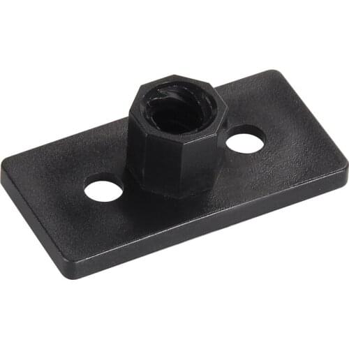 3D printer parts Rectangular plastic T type T8 screw nut seat screw fixing seat