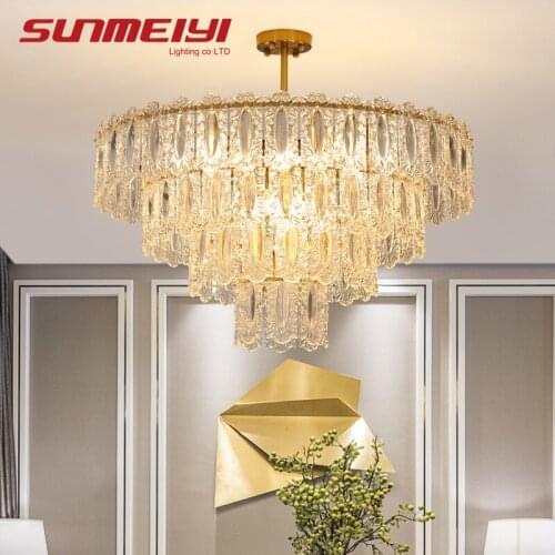 Nordic Led Chandeliers Room Light Glass Decor Pendant Chandelier For Living room Bedroom Kitchen Dining room Lighting Fixtures