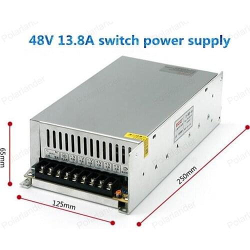 720W 48V 13.8A led power supply ac dc converter Input AC 100-240V variable dc voltage regulator