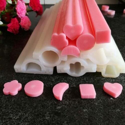 Star moon heart Small cylinder Flower Square Large cylinder shape Handmade Candle Mold Silicone Mold DIY tools