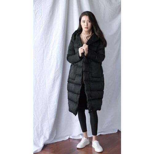 Size S--10XL Loose Style Hooded Down Coat Winter Women Coat Plus Size Thick Down Jacket Any Size Down Coat