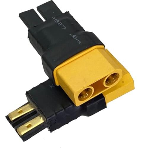 1PCE XT90 female to Traxxas TRX male No wire adapter fr RC Power Supply