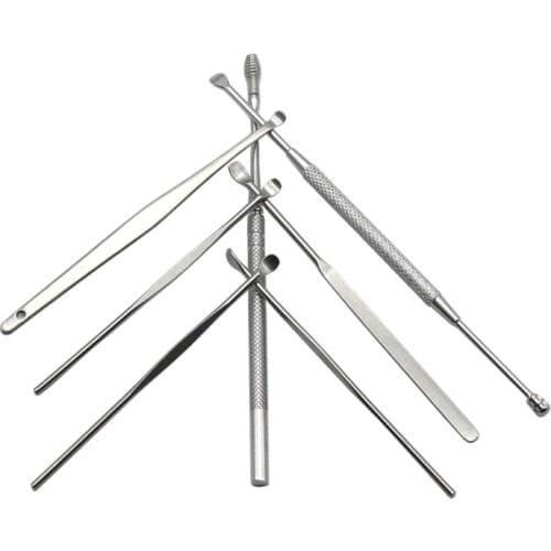 8Pcs Stainless Steel Ear Pick Kit Ear Curette Ear Wax Removal Cleaner Spiral Spring Earpick Health Care Tool With Storage Box